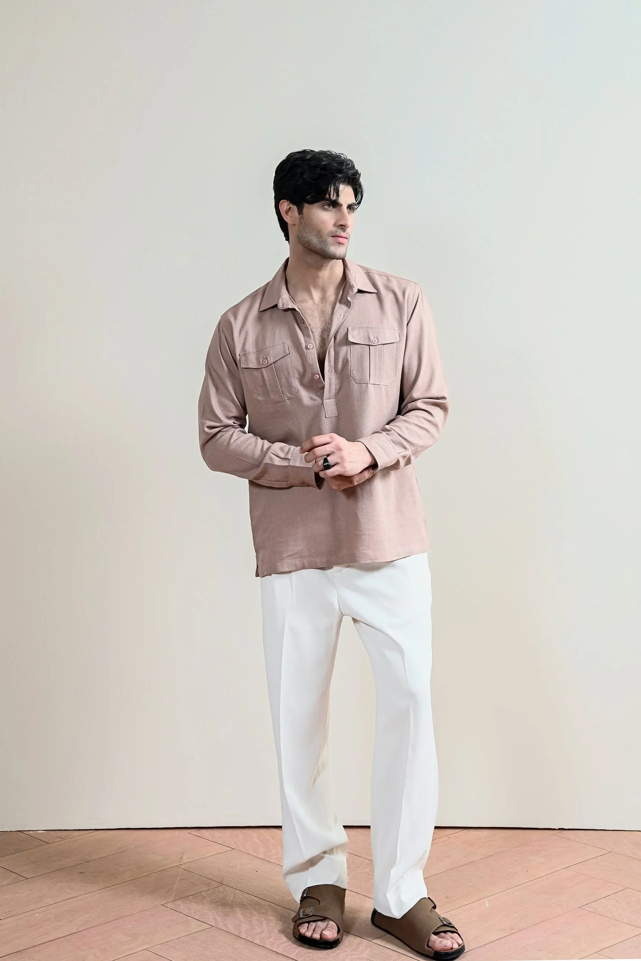 Artisan Linen Shirt (MCS-09) - Image 3