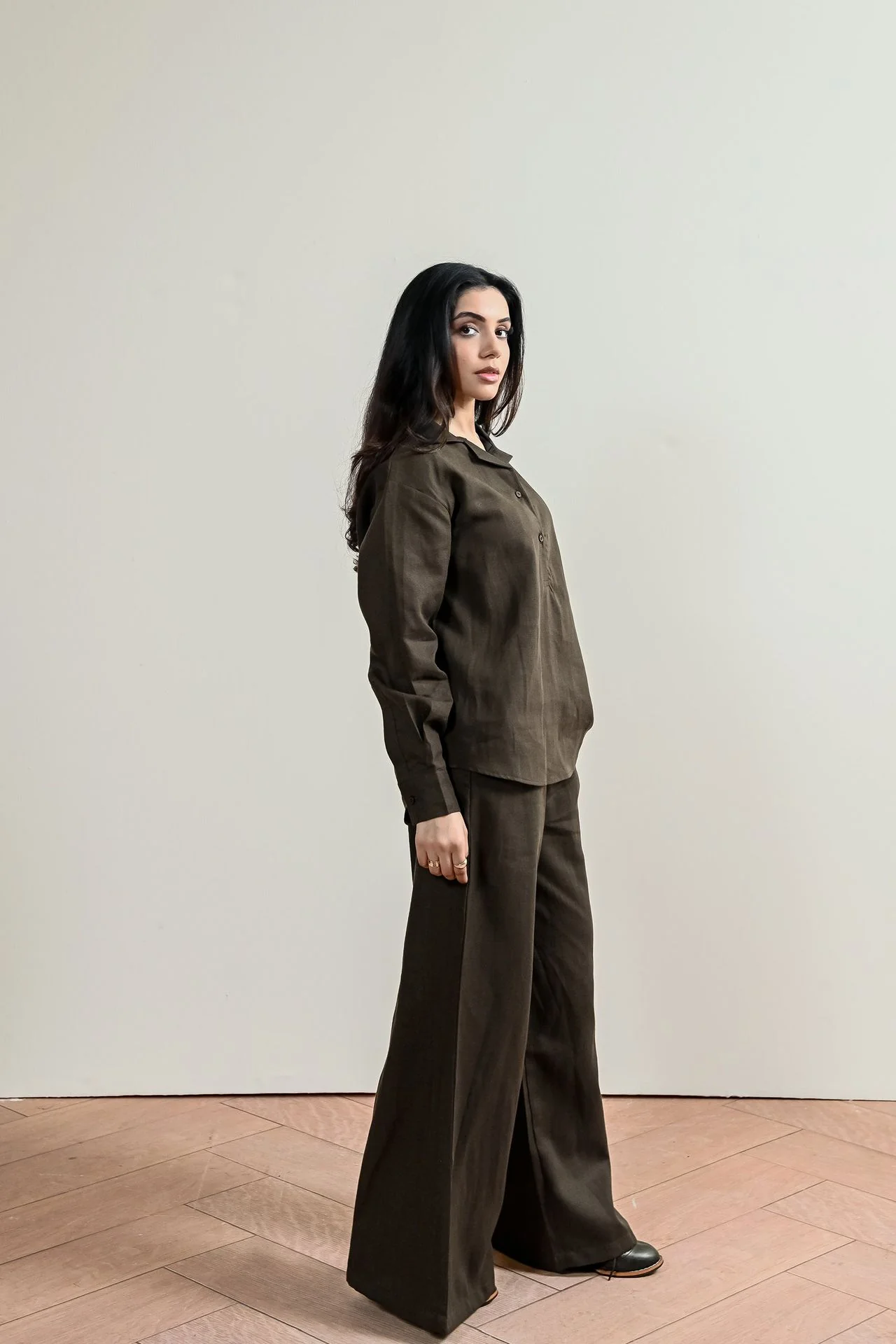 Aurora Textured Linen Shirt (WCS-05) - Image 10