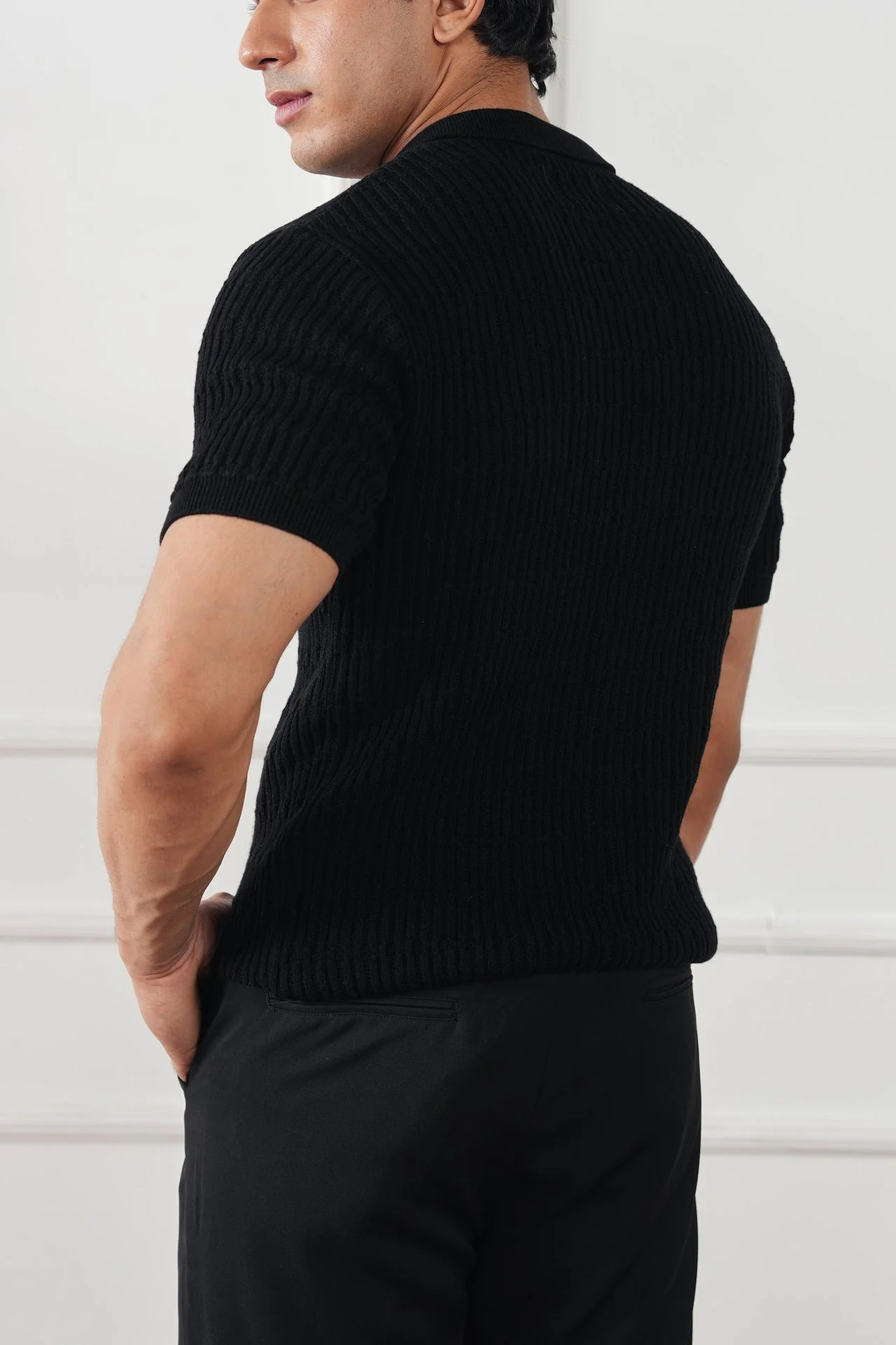 Cable Knit Shirt (MKB-01) - Image 7