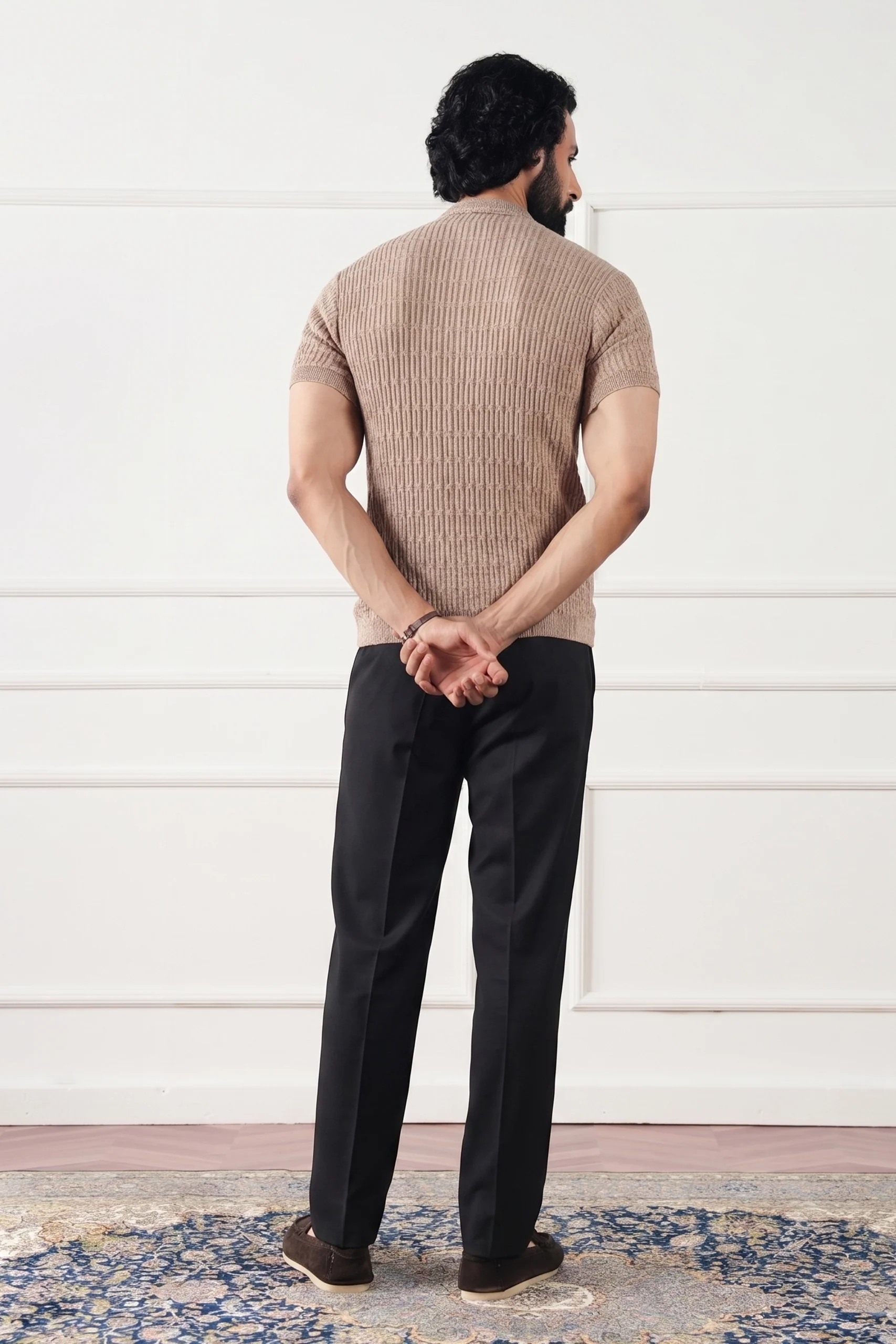 Cable Knit Shirt (MKB-02) - Image 4