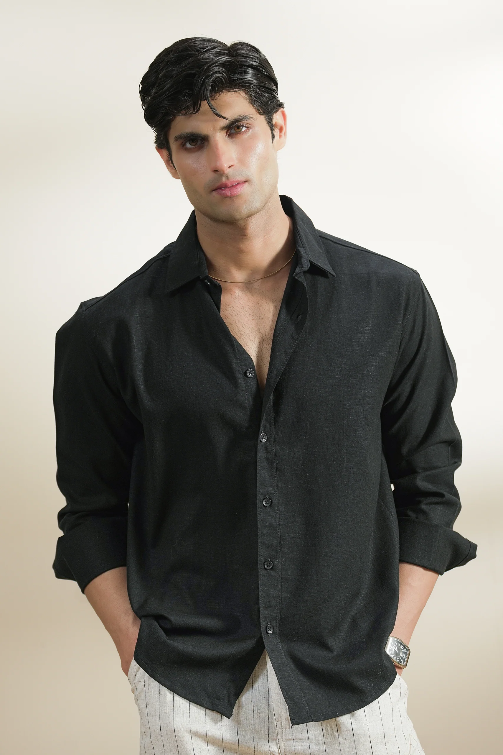 Classic Linen Shirt (MCS-20) - Image 5