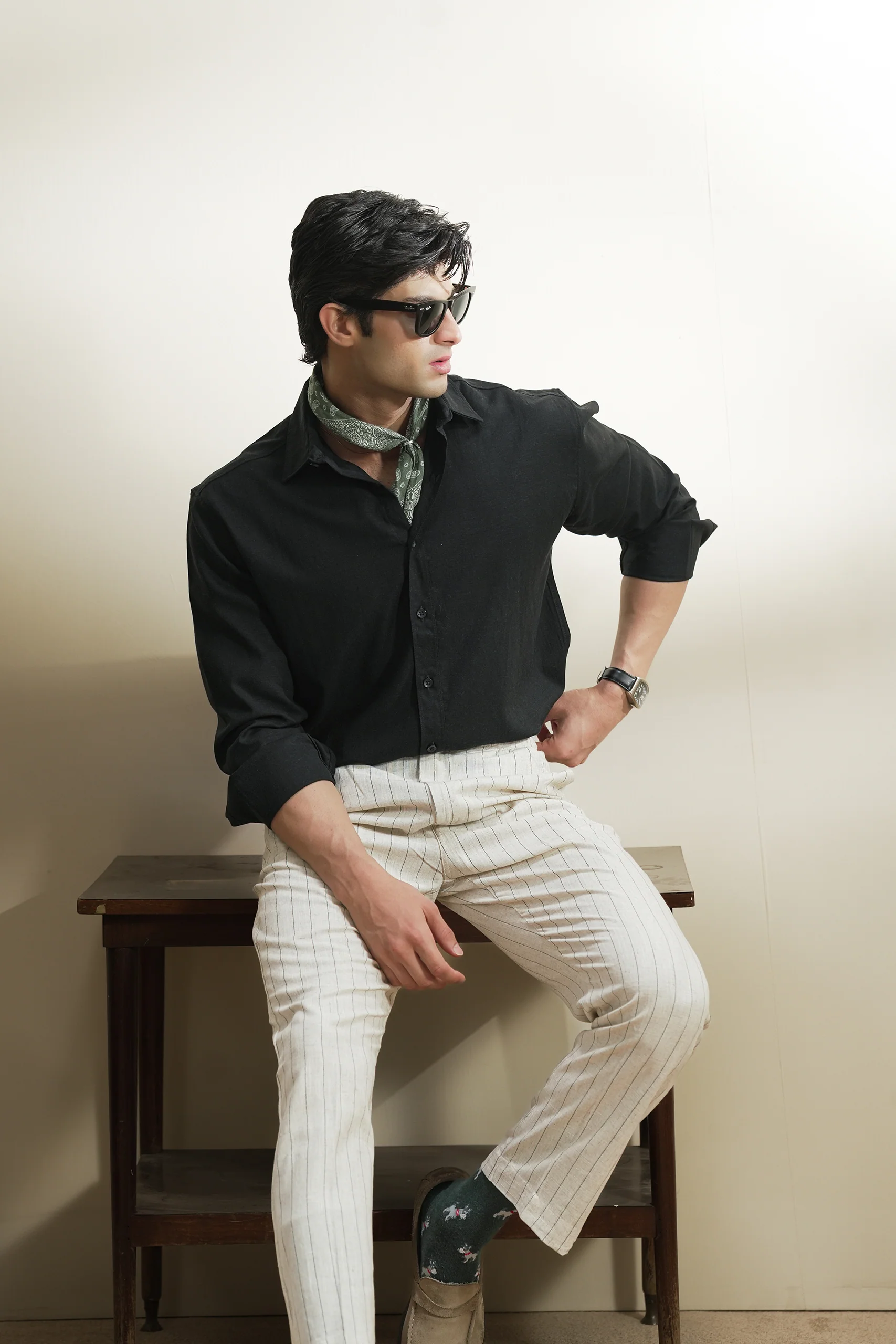 Classic Linen Shirt (MCS-20) - Image 7