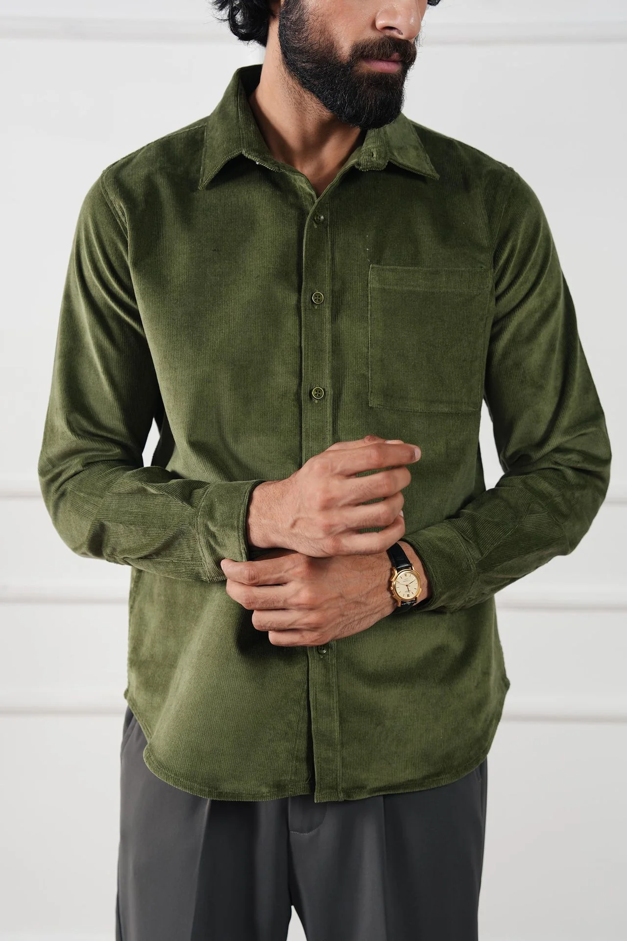 Corduroy Overshirt (MCS-15) - Image 14