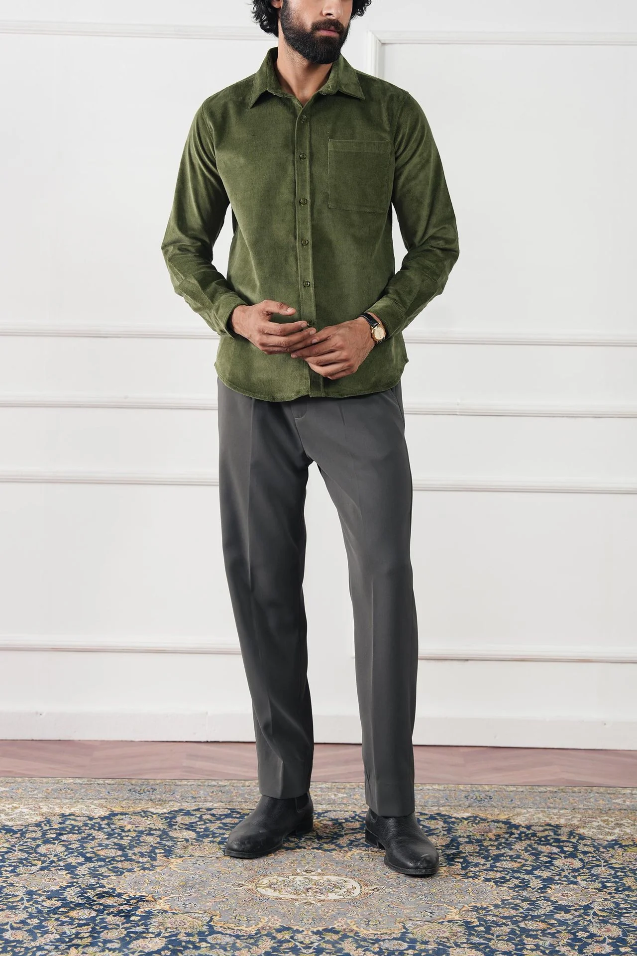 Corduroy Overshirt (MCS-15) - Image 9