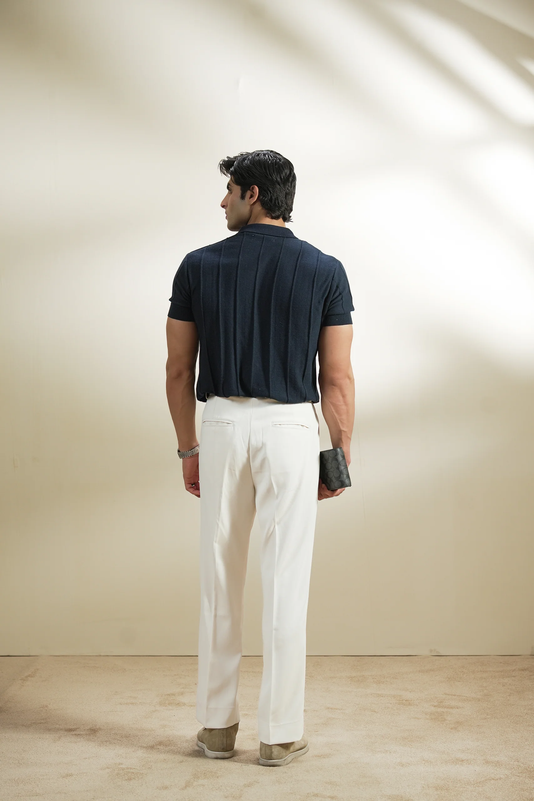 Pintex Knit Polo Shirt (MKP-12) - Image 5