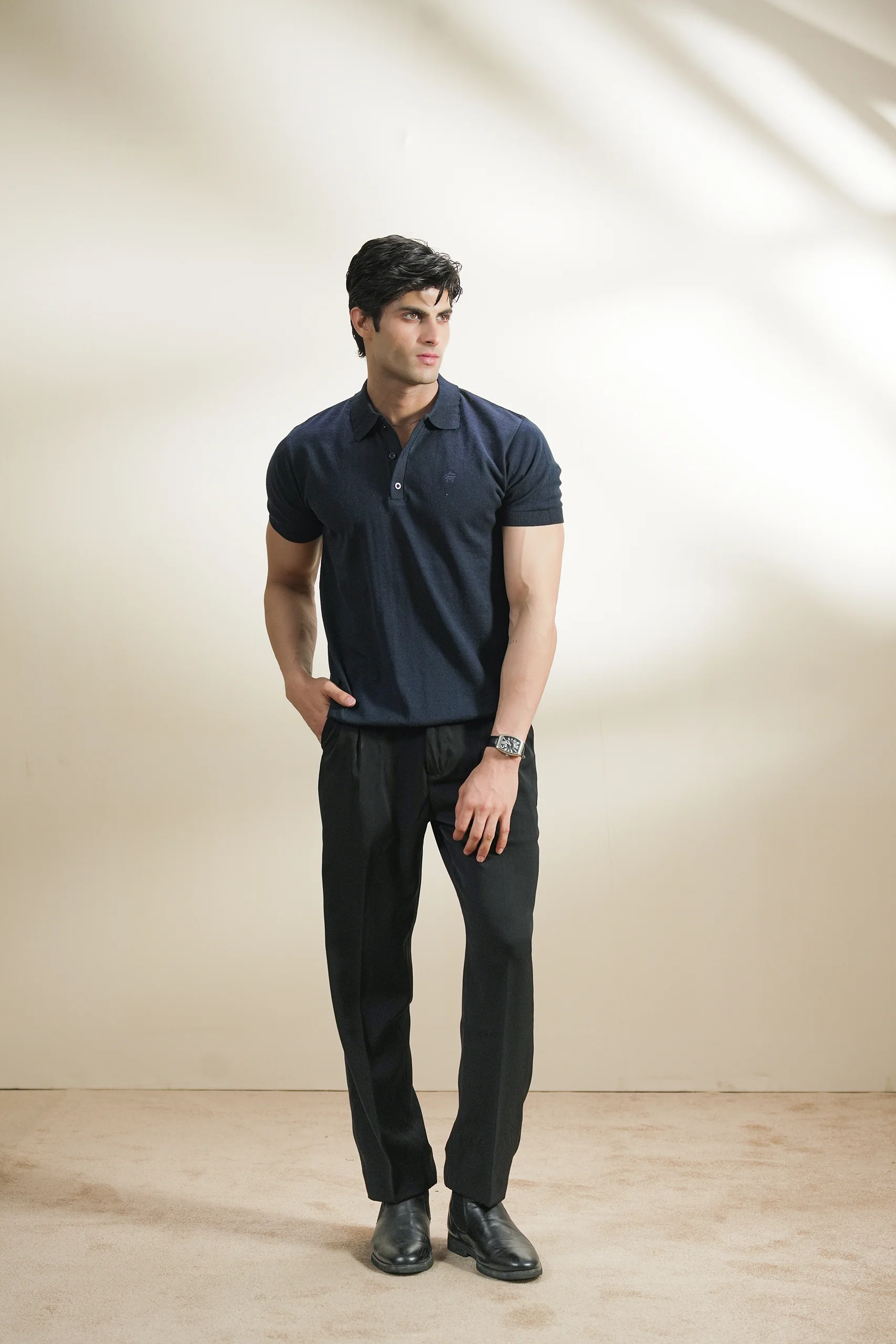 Fine Knit Signature Polo (MKP-19) - Image 2