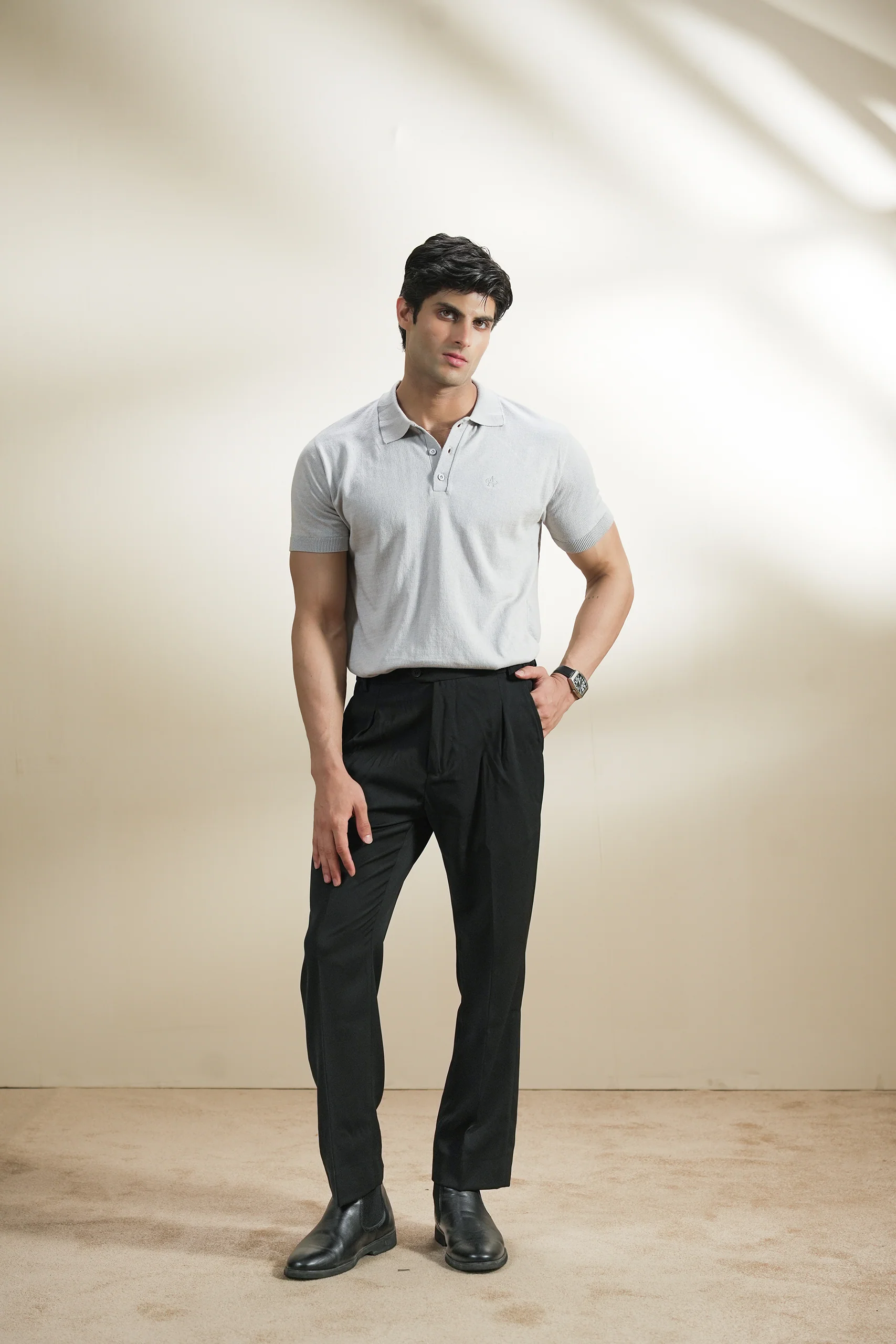 Fine Knit Signature Polo (MKP-20) - Image 2
