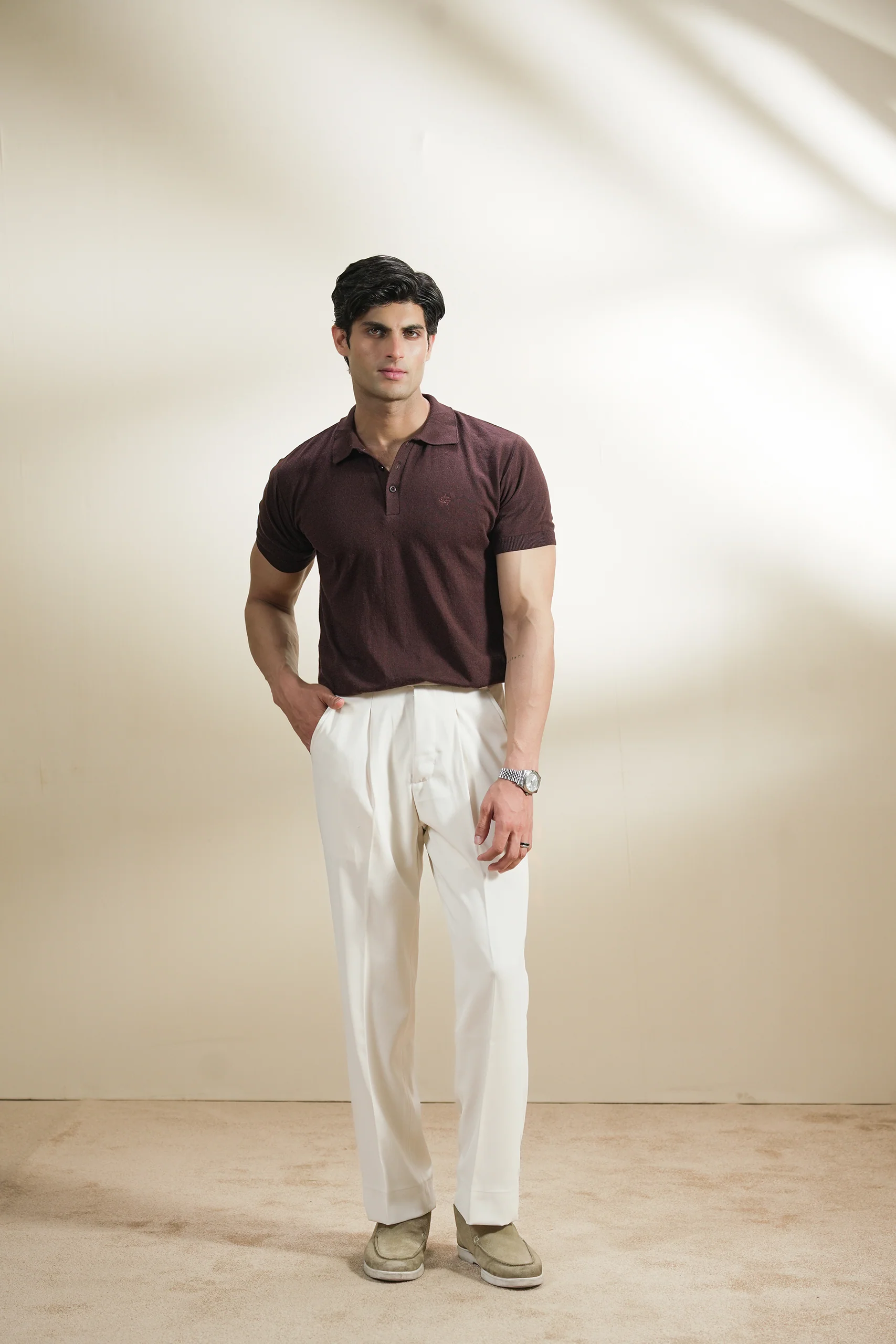 Fine Knit Signature Polo (MKP-21) - Image 2