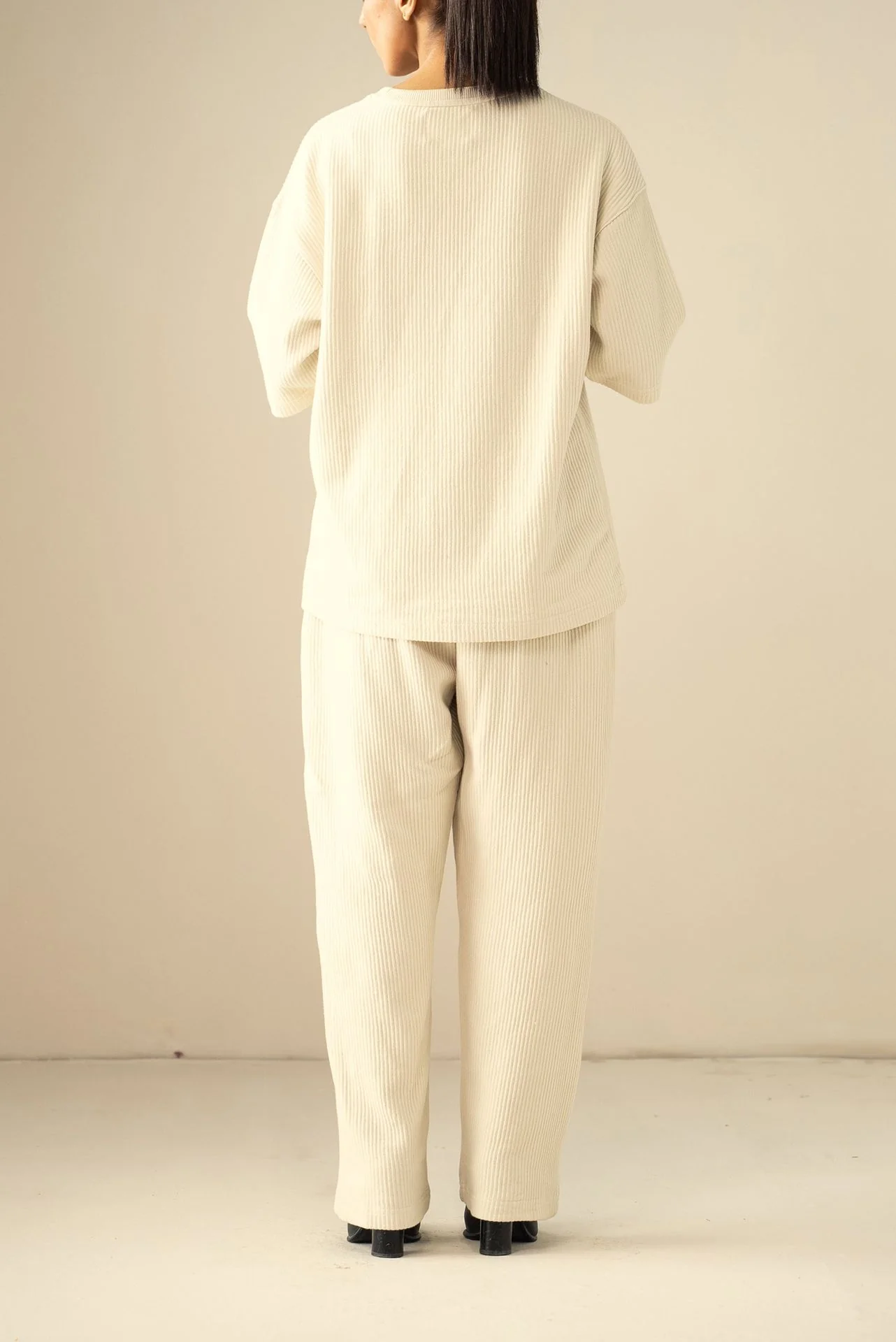 Ottoman Knit Textured T-Shirt (WTS-02) - Image 11
