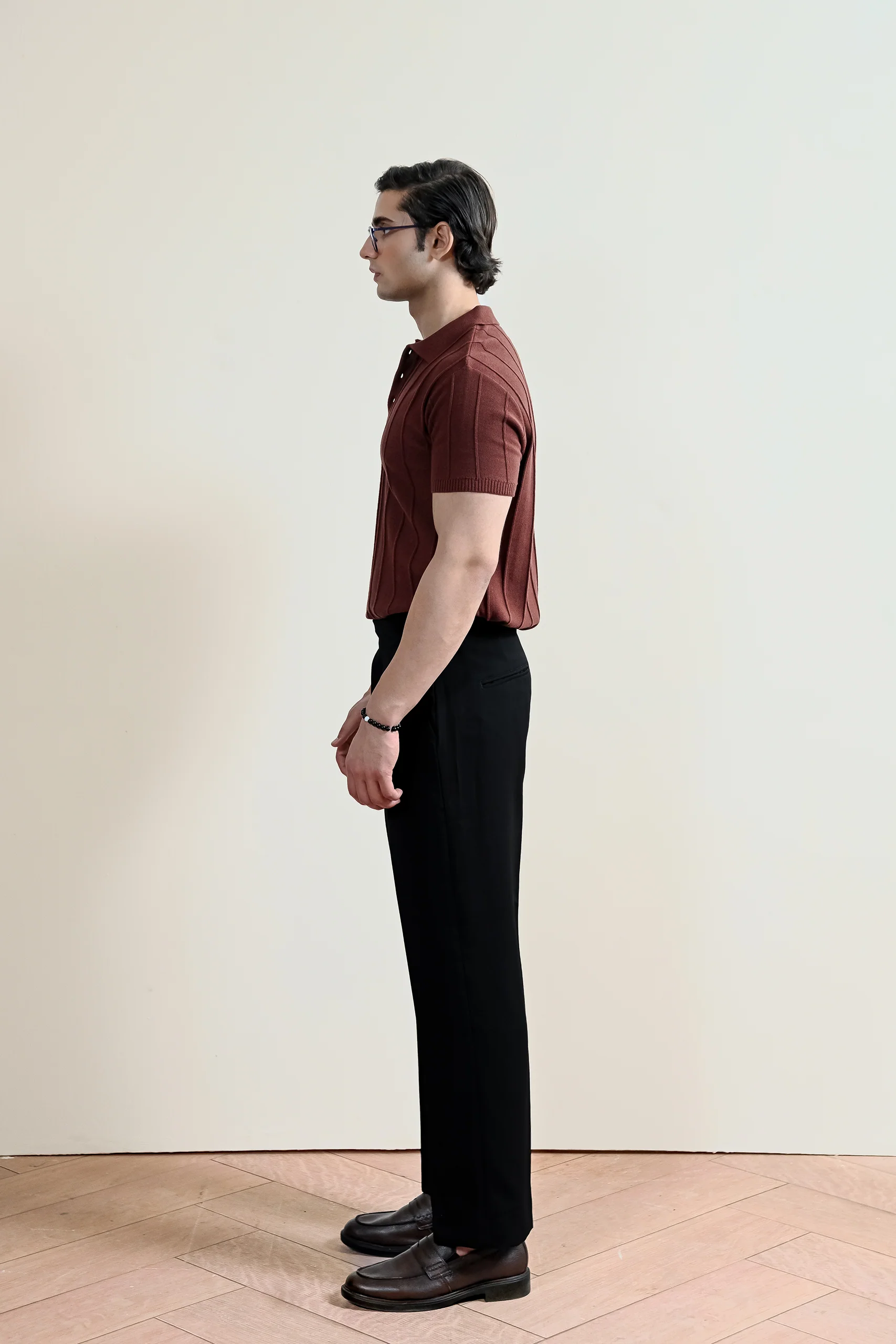 Pintex Knit Polo Shirt (MKP-03) - Image 3