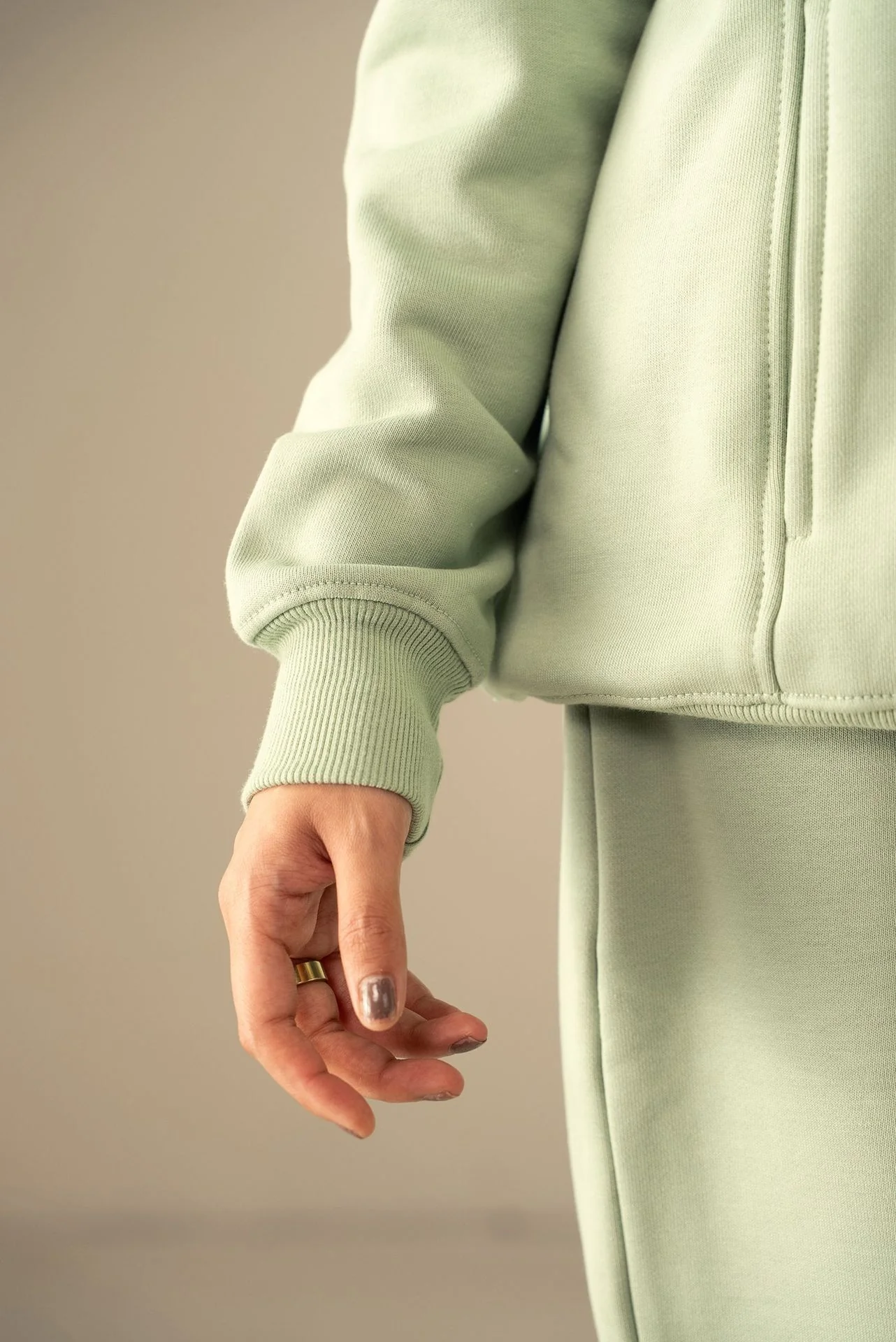 Quarter Zip Sweatshirt (MNZ-06) - Image 10