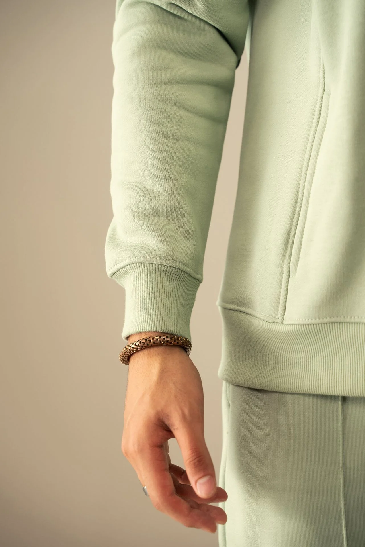 Quarter Zip Sweatshirt (MNZ-06) - Image 11
