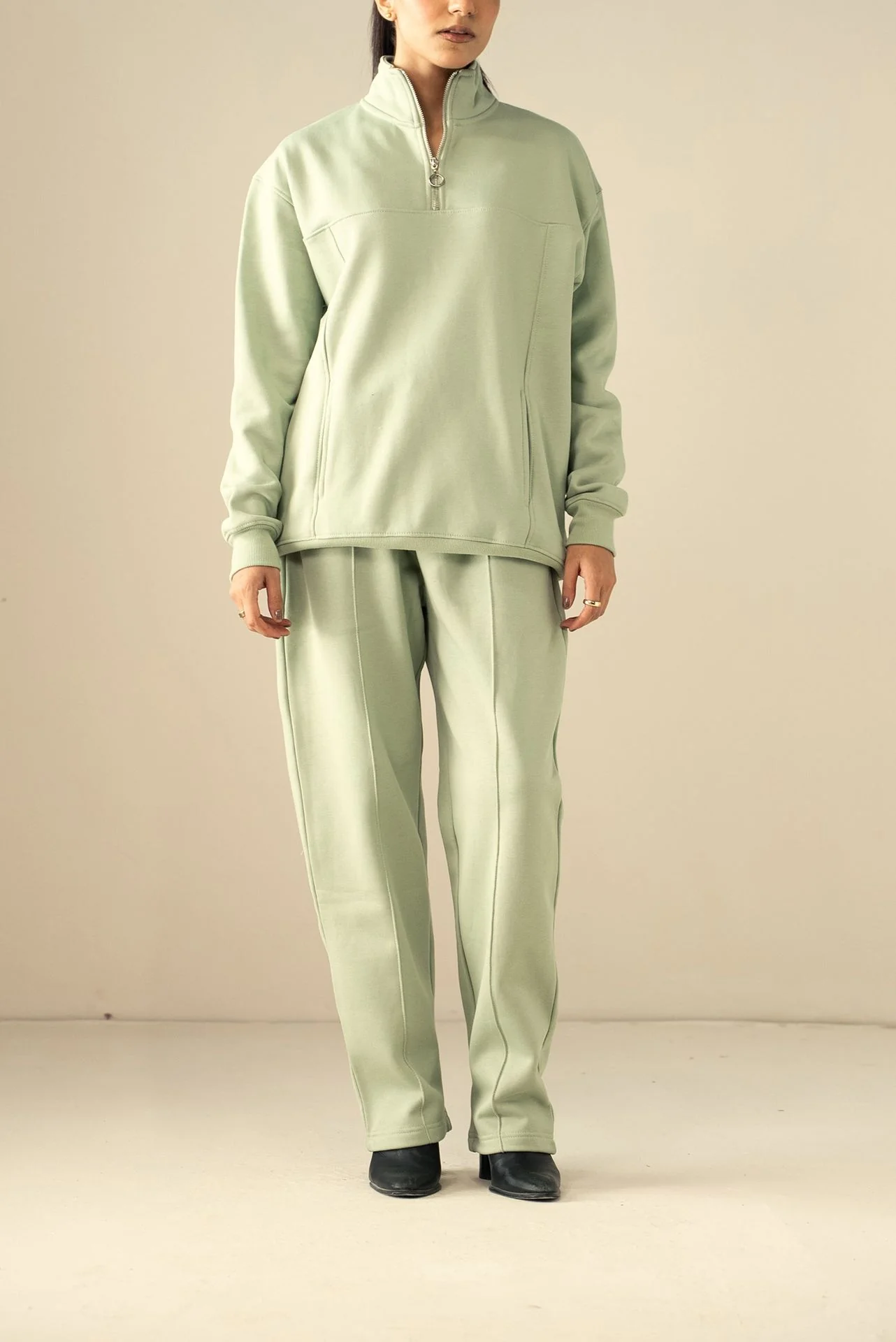 Quarter Zip Sweatshirt (MNZ-06) - Image 3