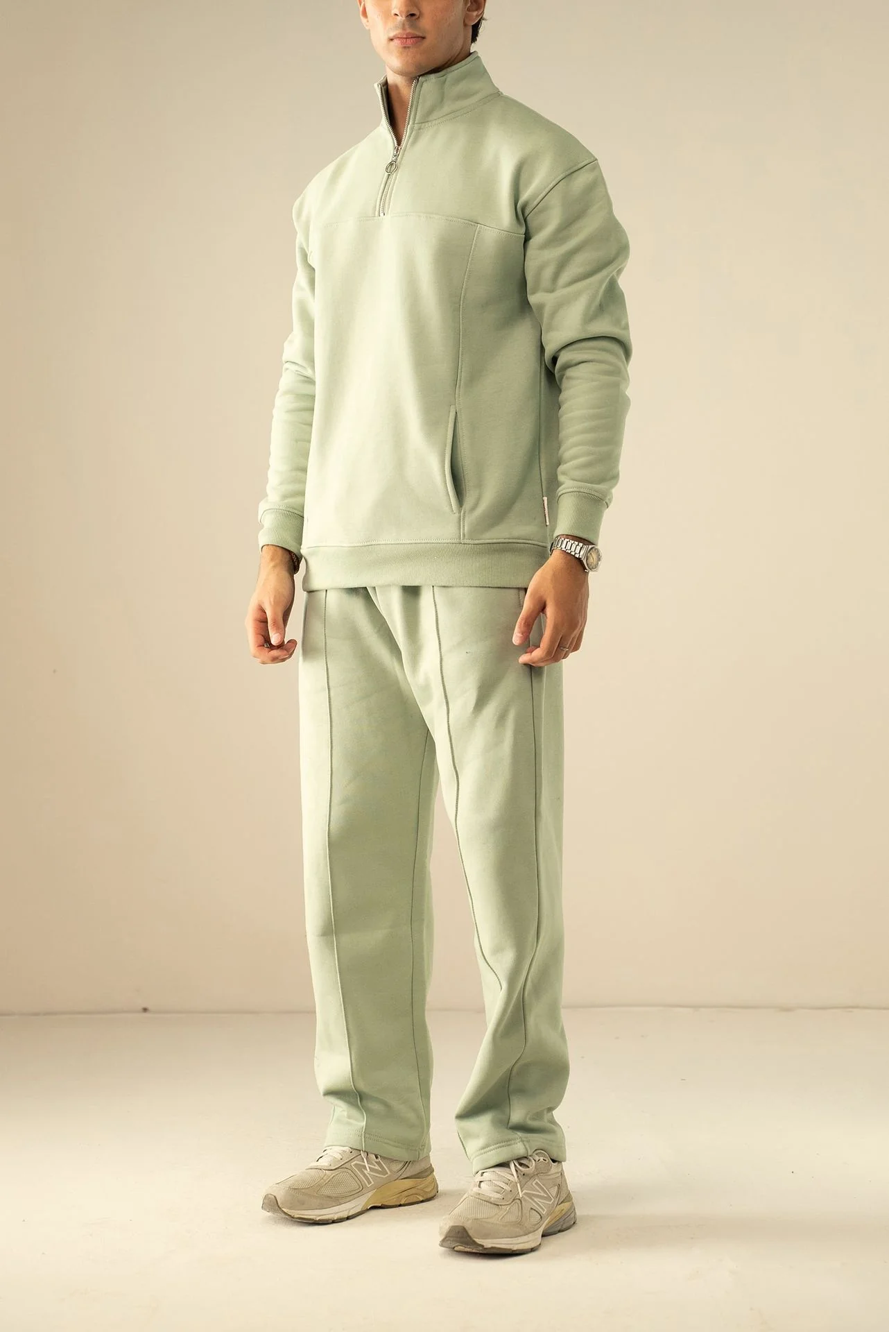Quarter Zip Sweatshirt (MNZ-06) - Image 4