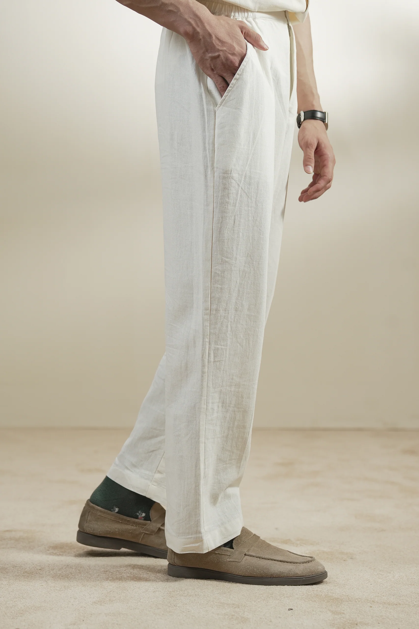 Relaxed Linen Pant (MLP-04) - Image 3