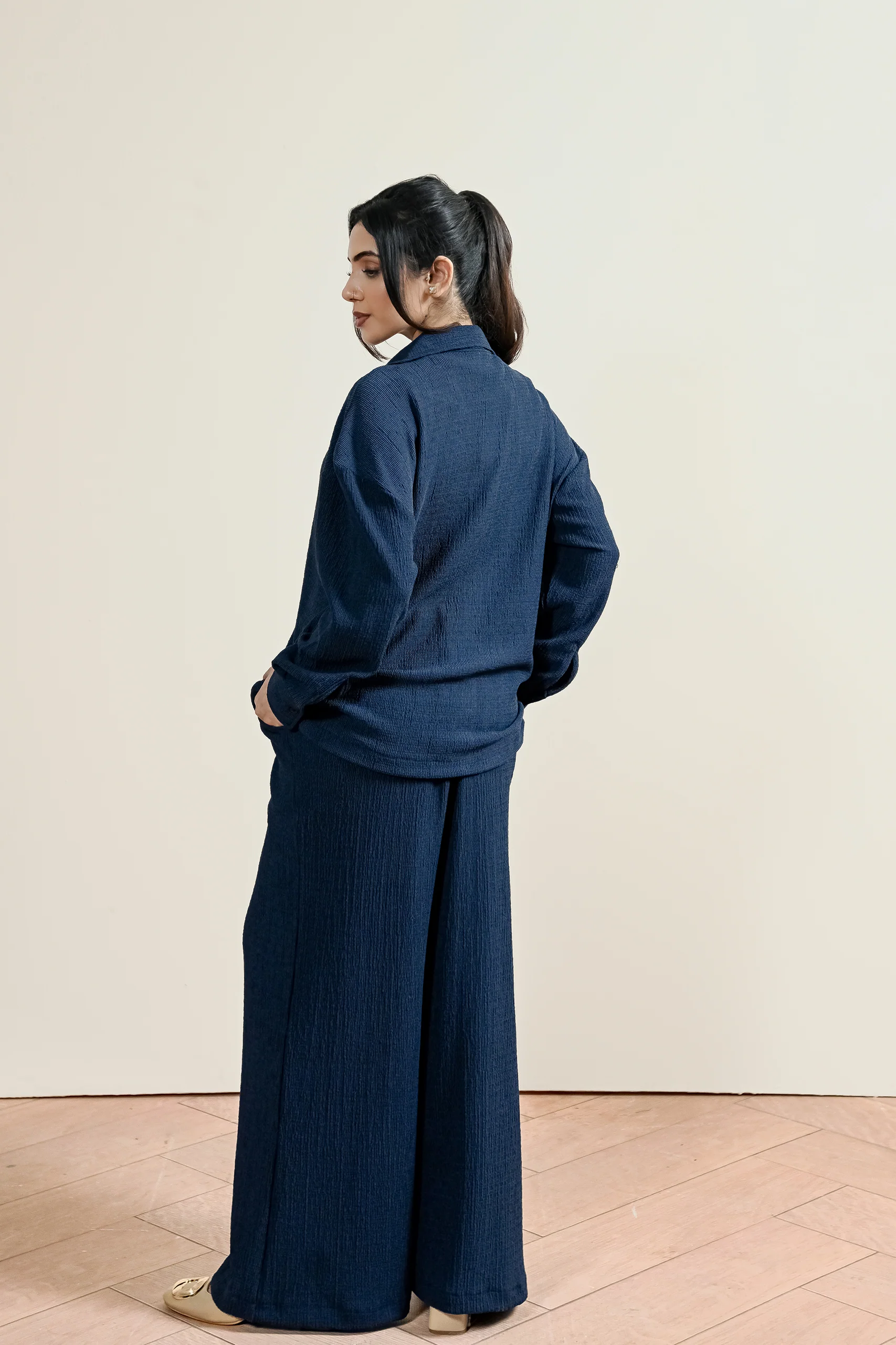 Relaxed Textured Cuban Shirt (WCS-03) - Image 5
