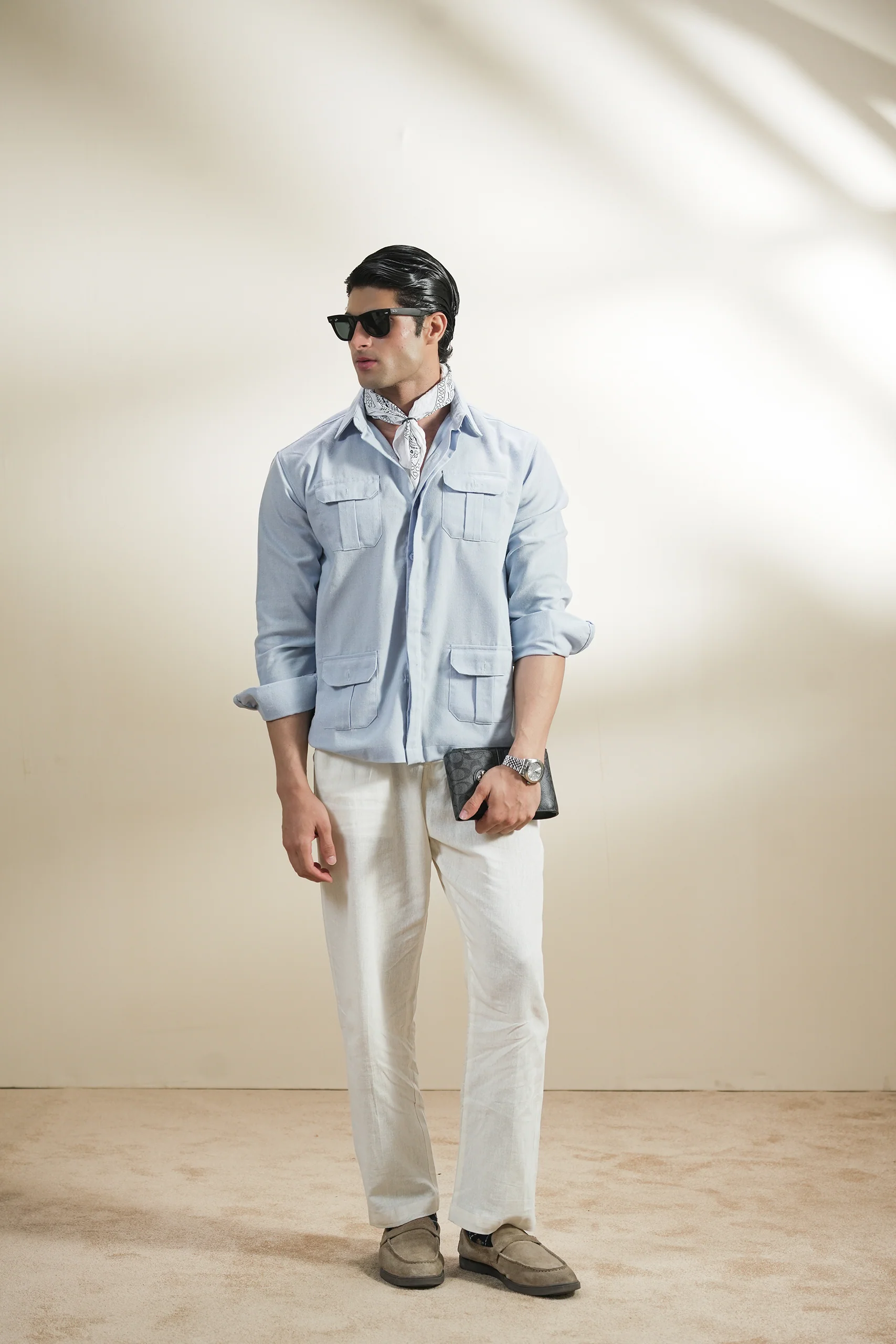 Safari Linen Shirt (MCS-04) - Image 6
