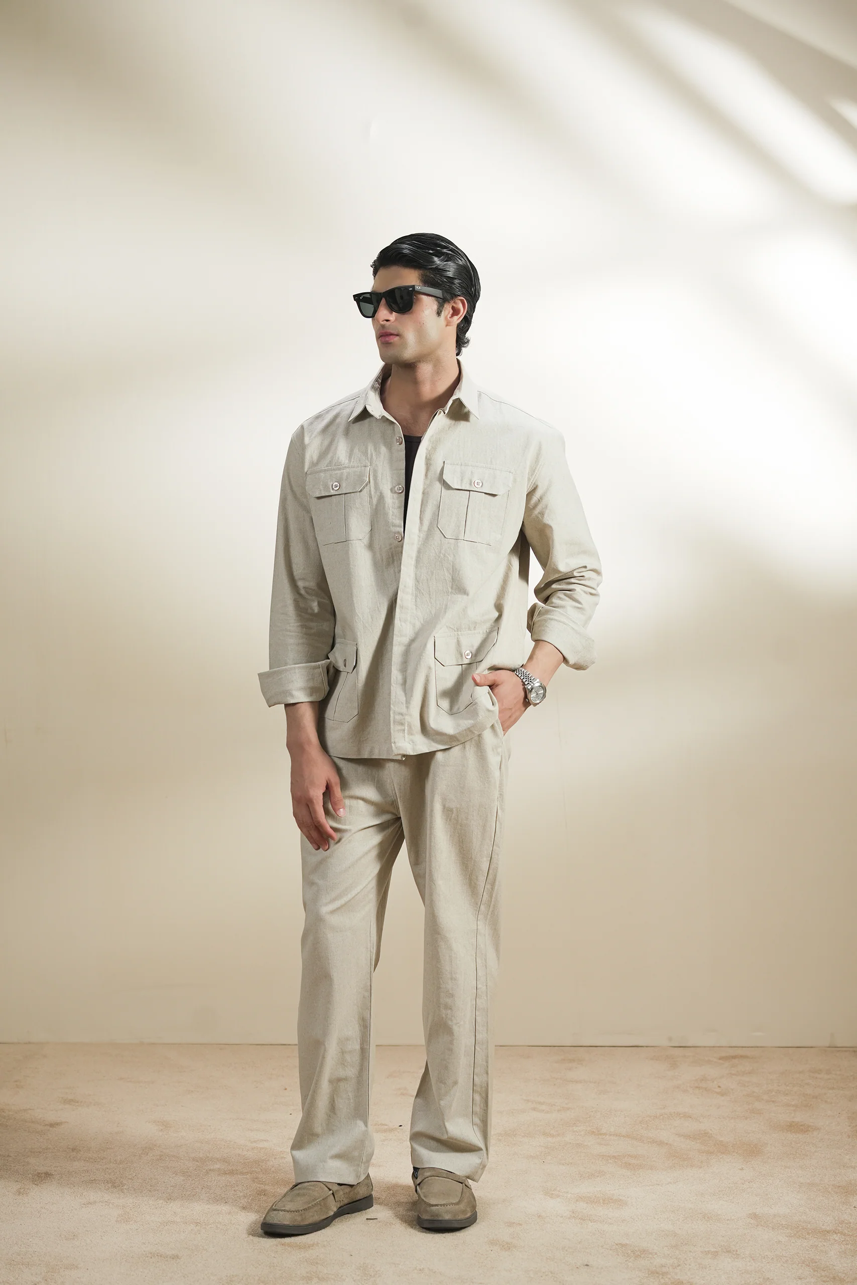 Safari Linen Shirt (MCS-05) - Image 6