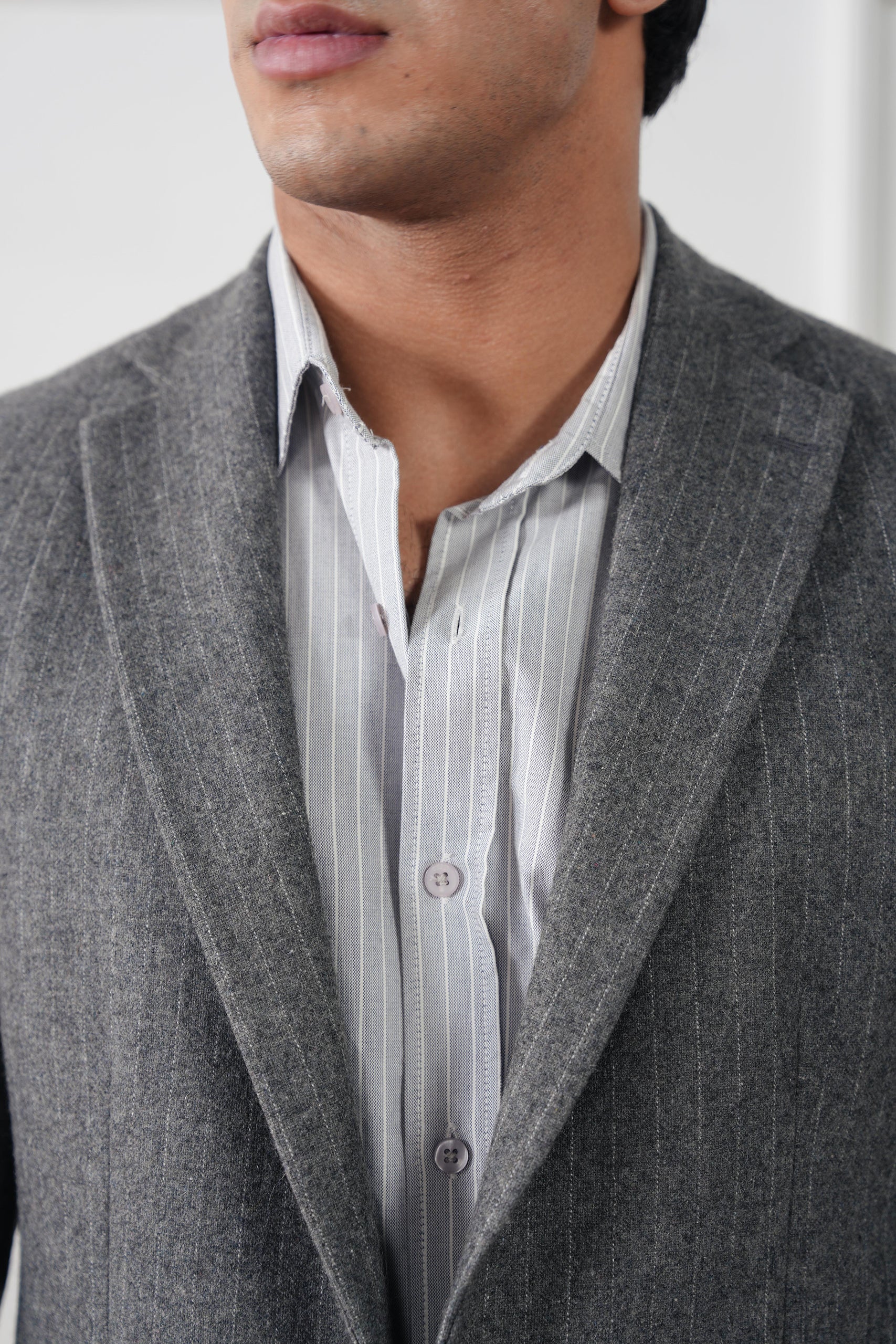 Signature Pinstripe Blazer (MWC-05) - Image 3
