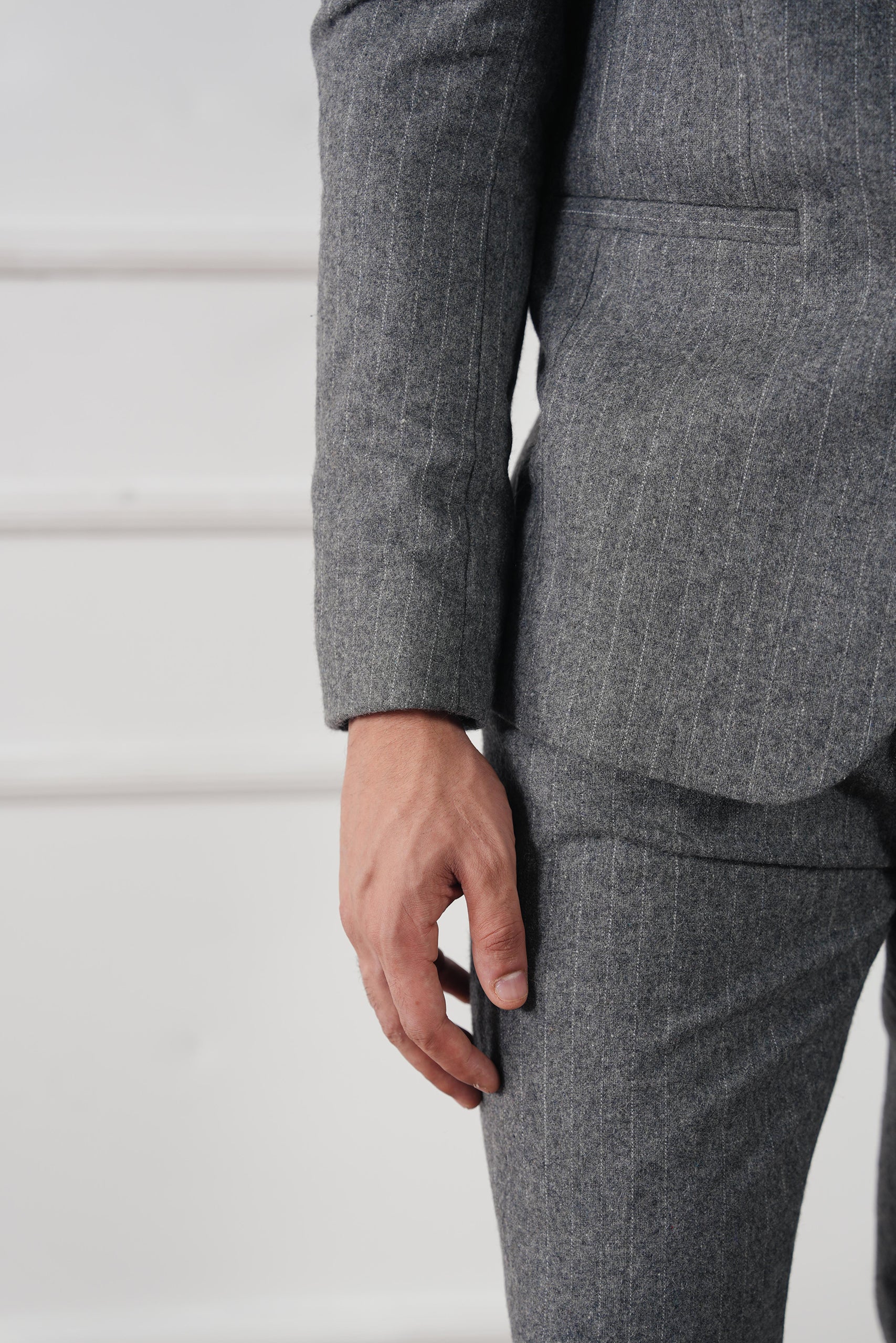 Signature Pinstripe Blazer (MWC-05) - Image 4