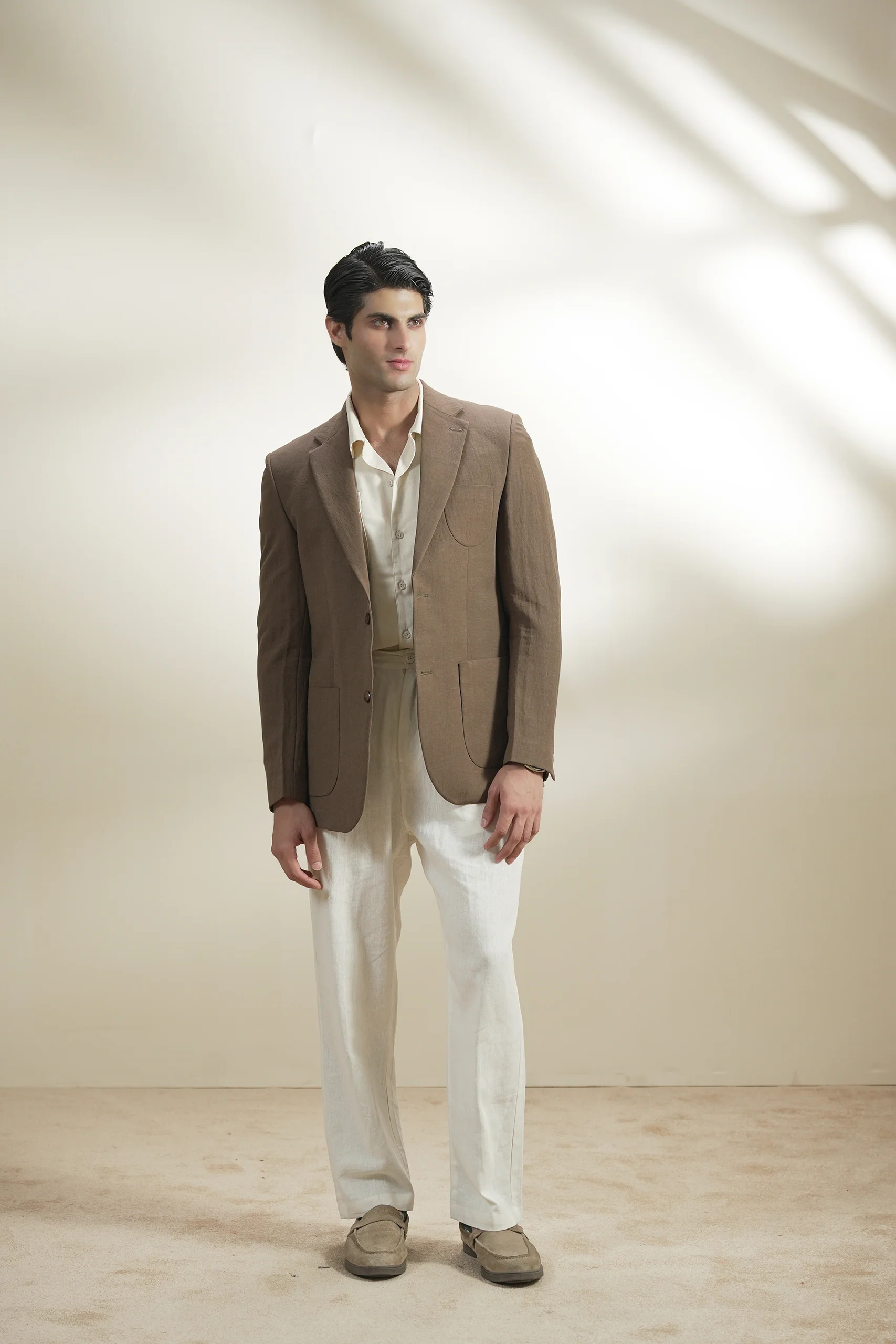 Tailored Linen Blazer (MLB-01) - Image 5